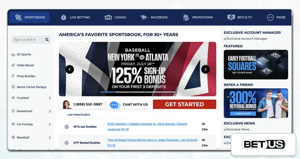 A Screenshot Showing The Homepage Interface Of Betus 1024x542 1