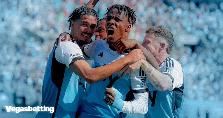 Image Of Mls Team Celebrating A Goal