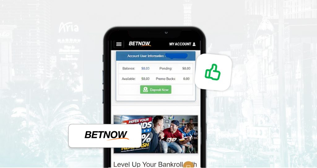 A Screenshot Showing The Mobile Interface Of Betnow