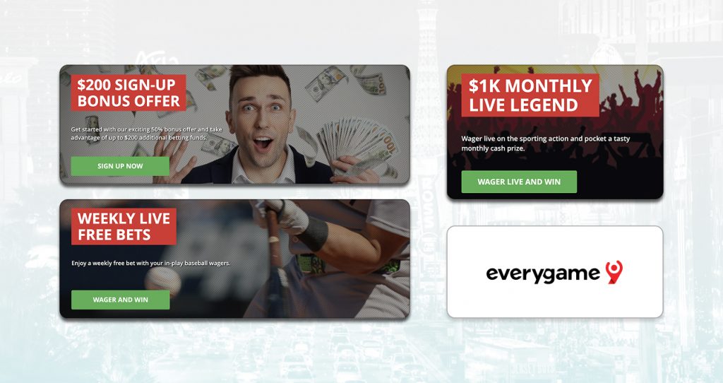 A Screenshot Showing The Promotions Interface Of Everygame