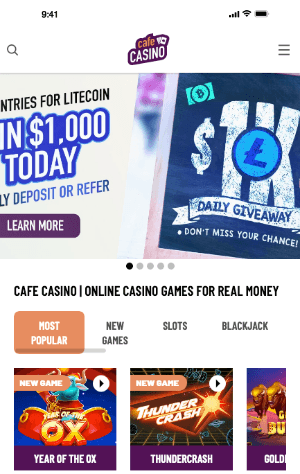 Cafecasino Mobile Screen Aspect Ratio 190 300