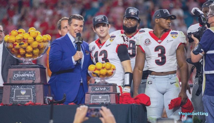 Georgia won the National Championship in January 2022 over Alabama