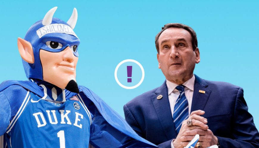 Mike Krzyzewski and the Duke Blue Devils