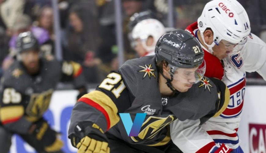 Knights facing off against the Canadiens