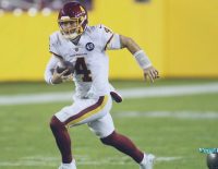 Taylor Heinicke Washington MNF Week 12 Picks