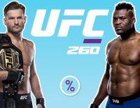 UFC 260 betting odds