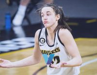 VGB Caitlin Clark Stands Above All Ladies For Wooden Award