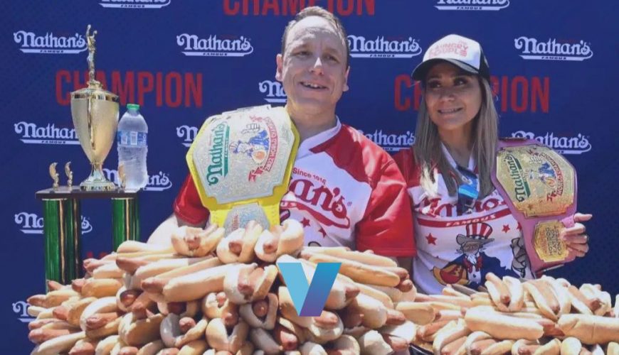 VGB Joey Chestnut Hot Dogs And Wins